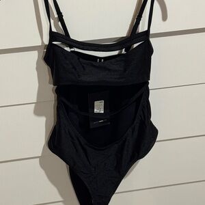 Fashion Nova Black Swimsuit